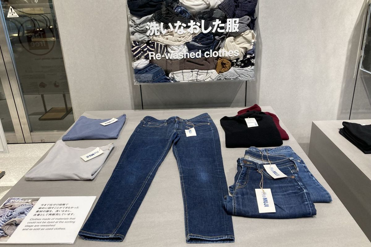 無印良品「洗いなおした服」