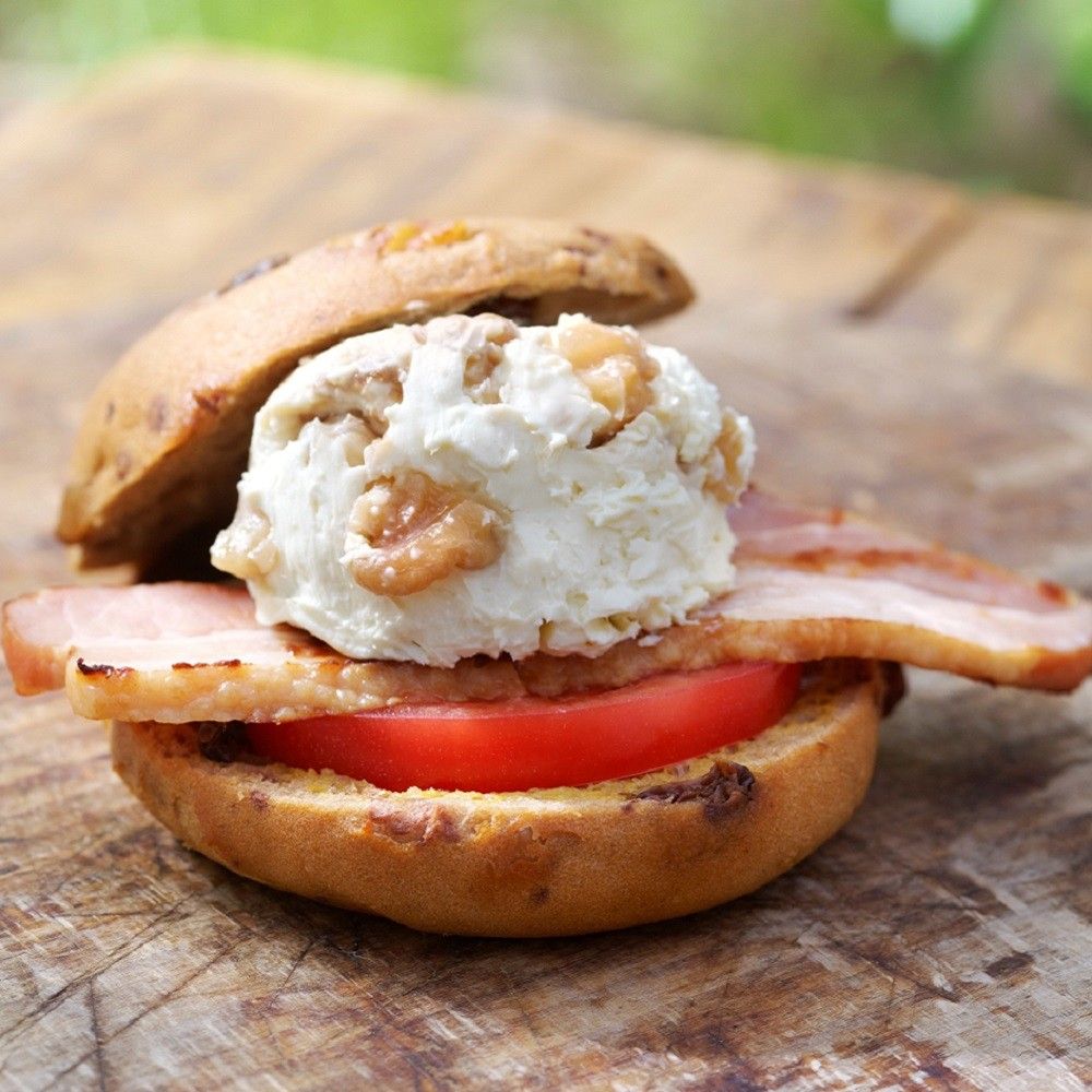 ベーコン＆メープルチーズバーガー