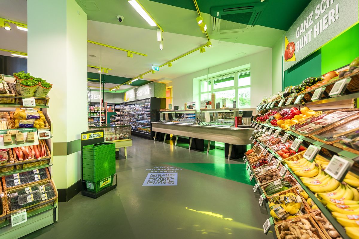 ドイツの大手スーパーマーケット「REWE」