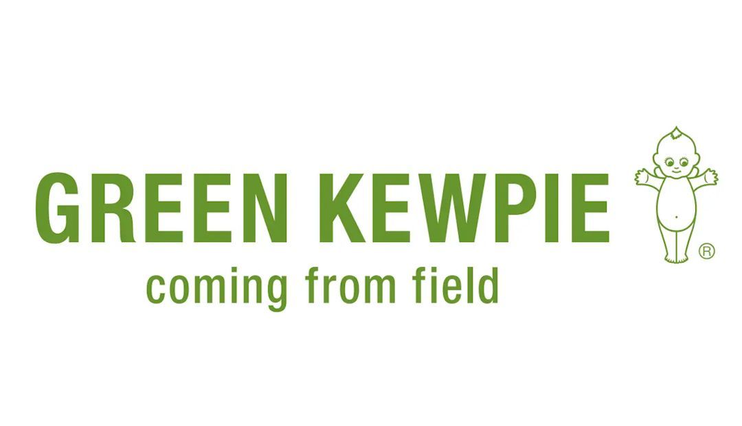 「GREEN KEWPIE(グリーンキユーピー)」ロゴ