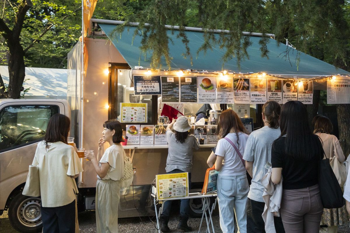 もったいナイキッチンカー（2023年開催時の様子）