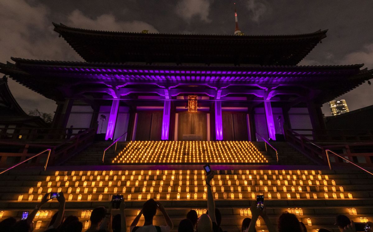 キャンドルスポット（2023年開催時の様子）