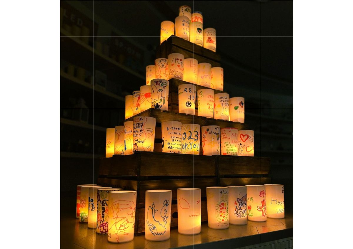 メッセージキャンドルツリー イメージ