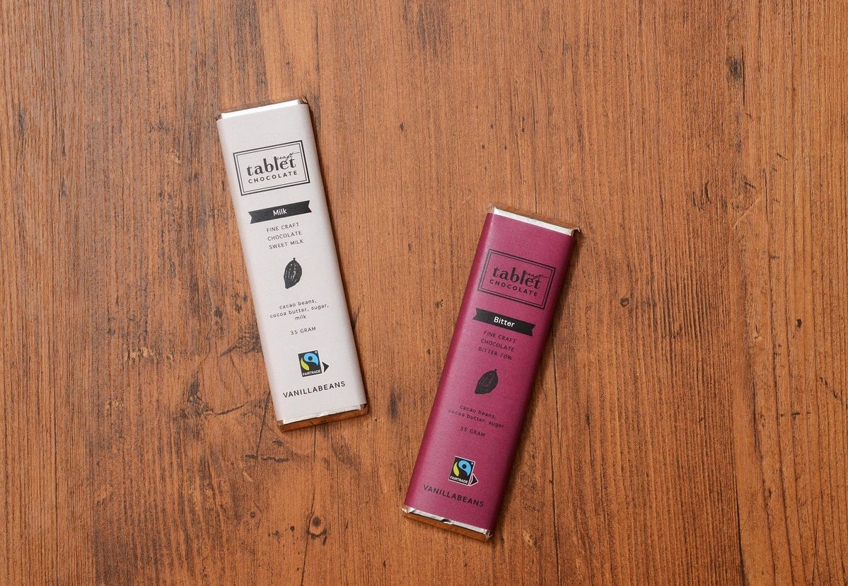 ローソン バニラビーンズ タブレットショコラ フェアトレード