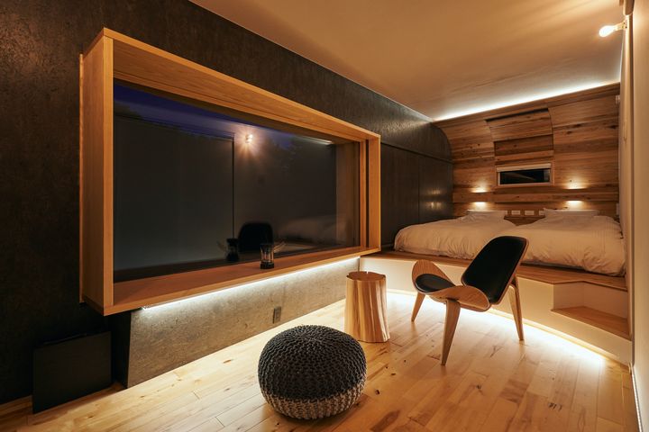 吉田ふじを、【ポンシデレオン・ホテルの中庭】、希少な額装用画集より 吉田ふじを、【ポンシデレオン・ホテルの中庭】、希少な額装用