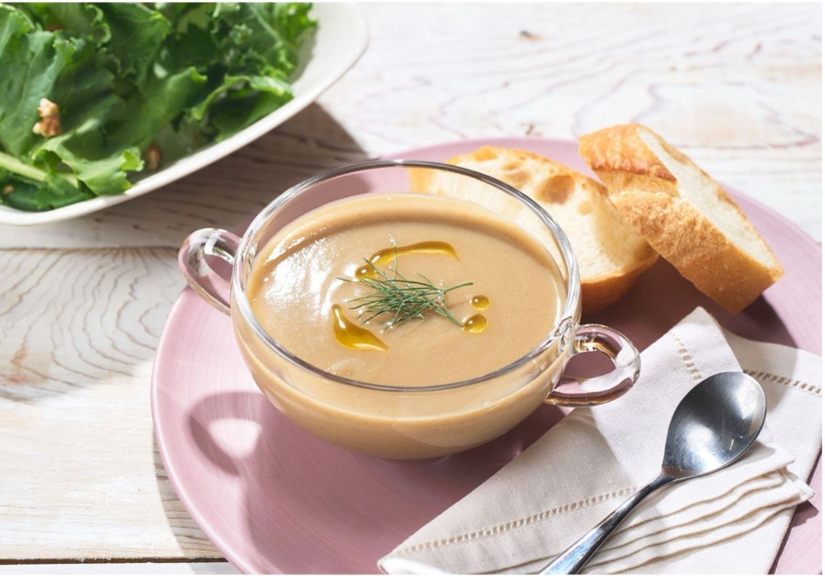 「パンク焼き芋のほのあまスープ」