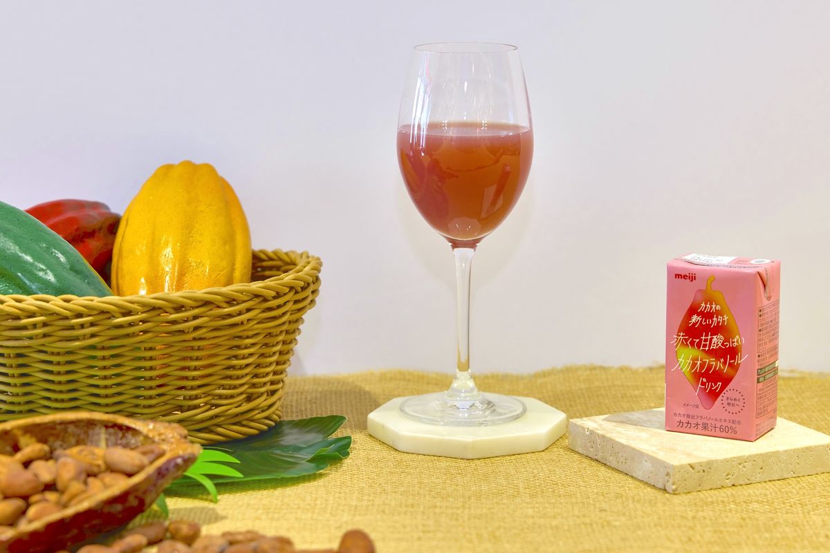 カカオフラバノールドリンク