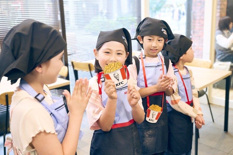 メダルをもらう子どもたち