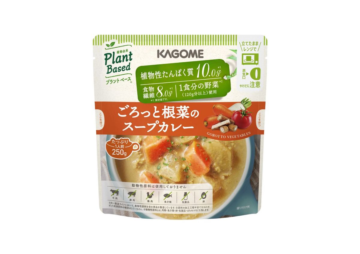 ごろっと根菜のスープカレー