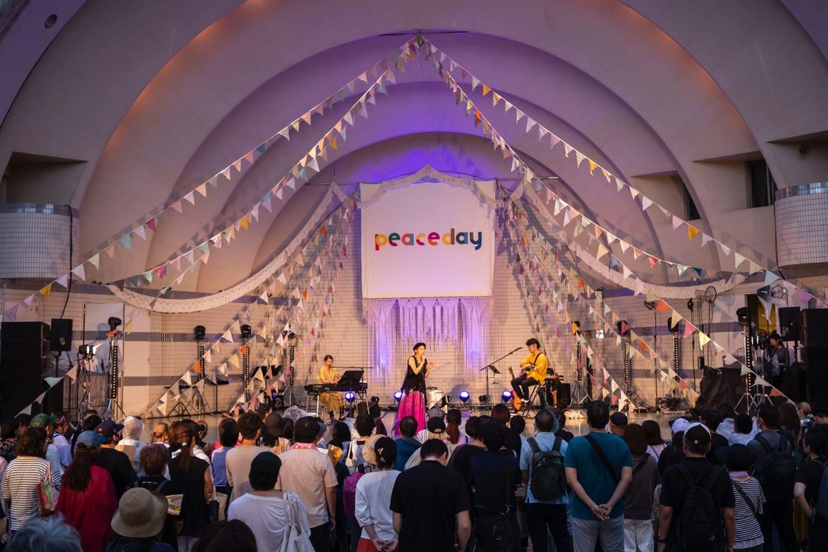 PEACE DAY2024のステージイメージ
