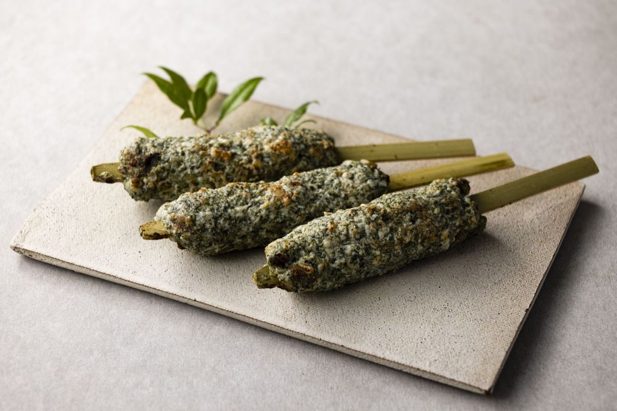 両国茶屋の磯つくね串