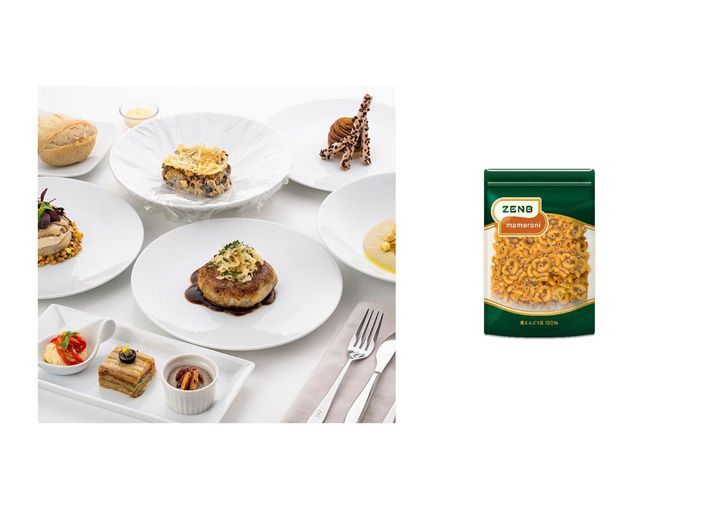 ZENB マメロニ」JAL国際線の機内特別食・ベジタリアンヴィーガン