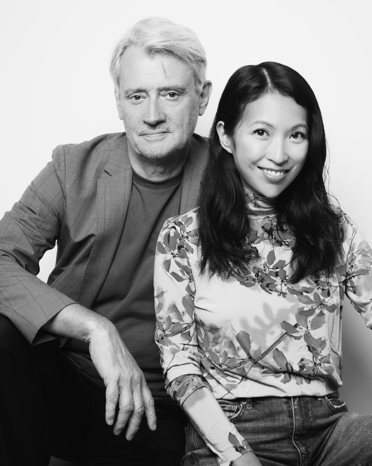 ジゼル・ゴー氏とフィリップ・テリアン氏