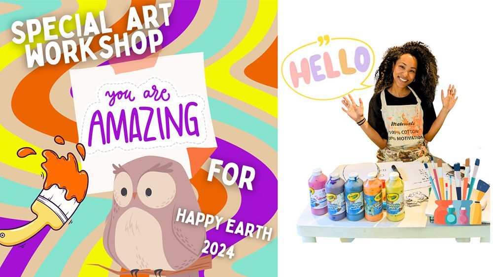 「英語でアート」イメージビジュアル