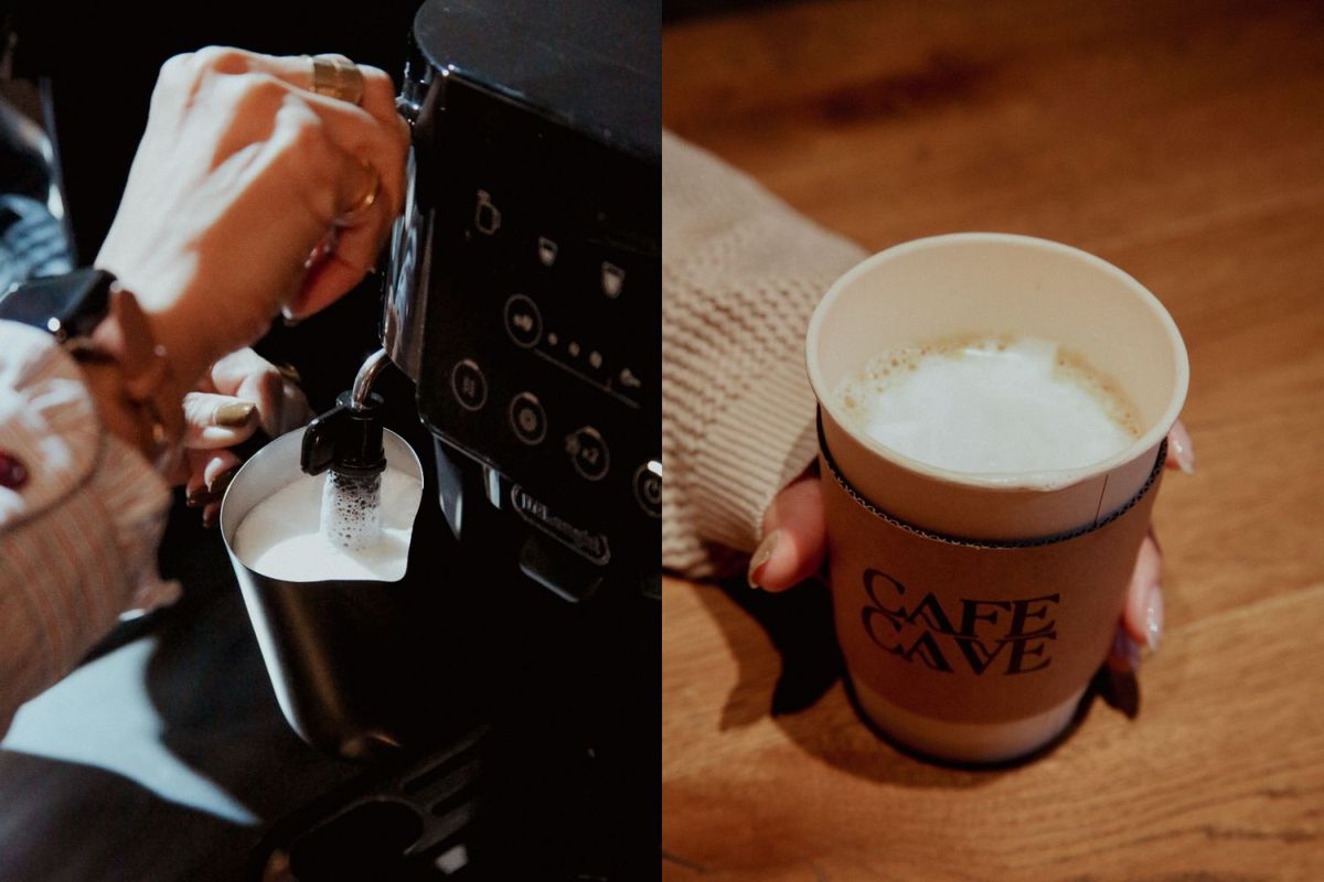 カフェケイブのコーヒー