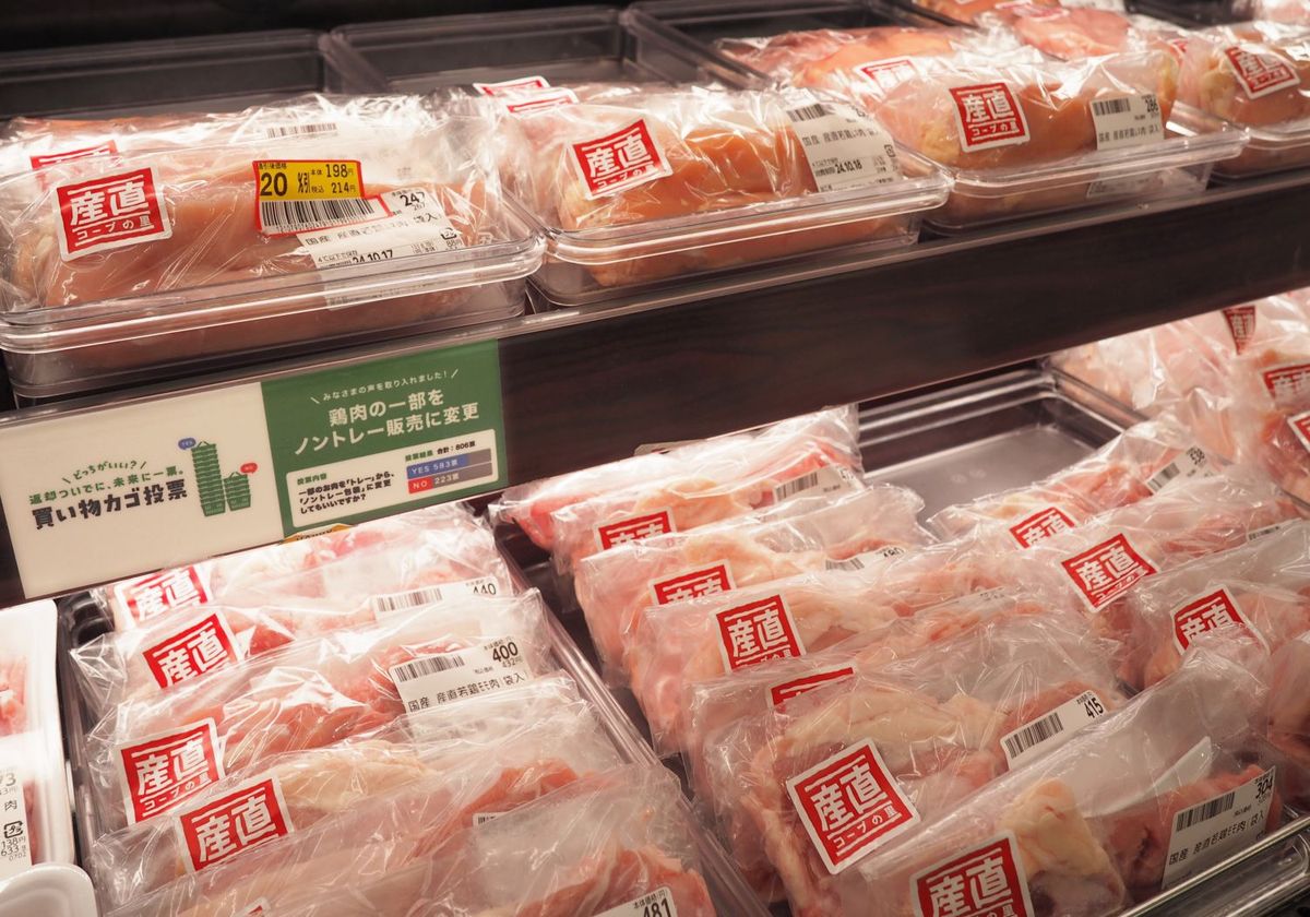 肉のノントレー化