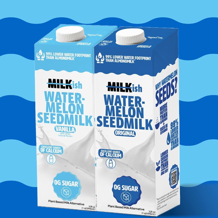 スイカの種からつくった植物性ミルク