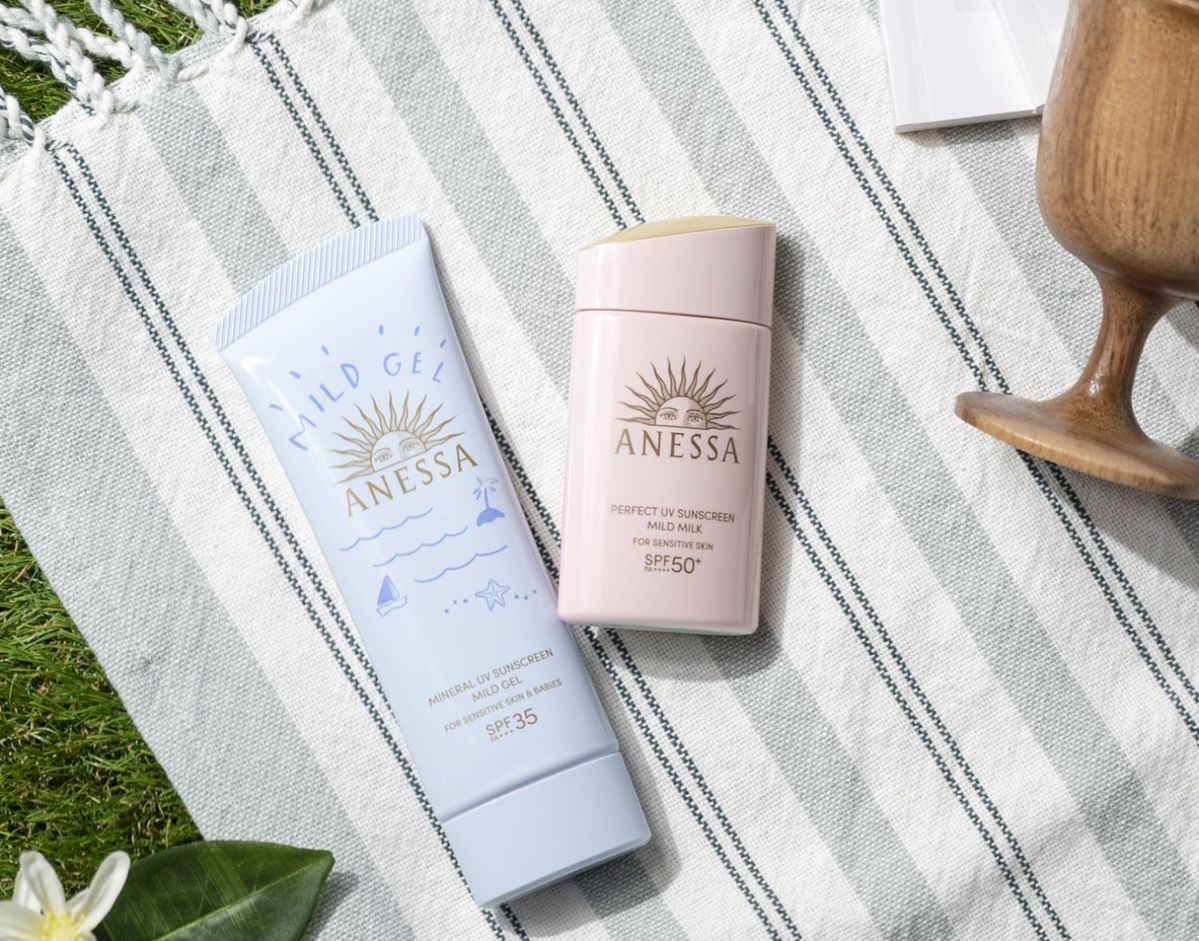 資生堂の日焼け止め「ANESSA（アネッサ）マイルドジェルとマイルドミルク