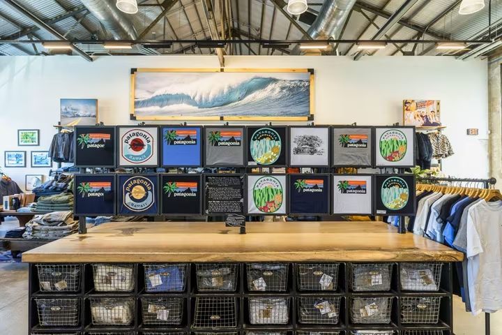 パタゴニアハワイのTシャツ