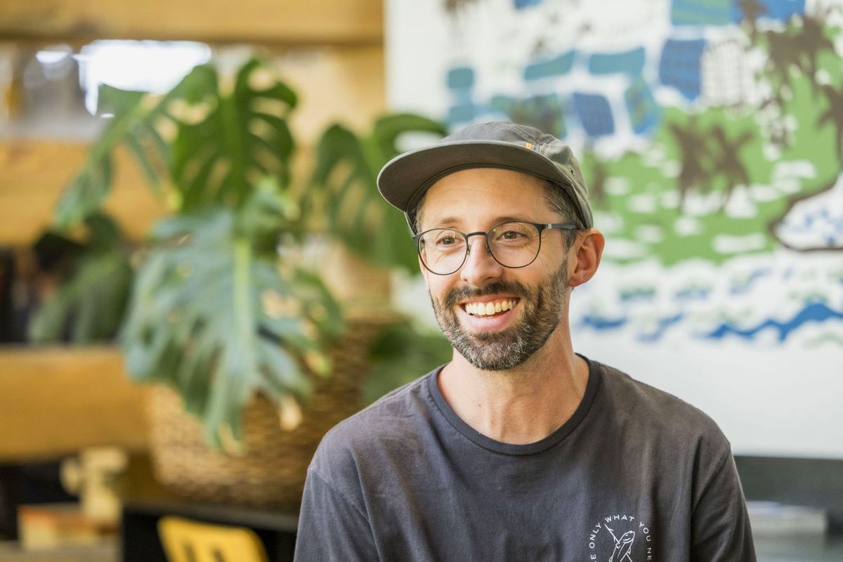 パタゴニアのハワイi店舗マネージャー テイラーさん