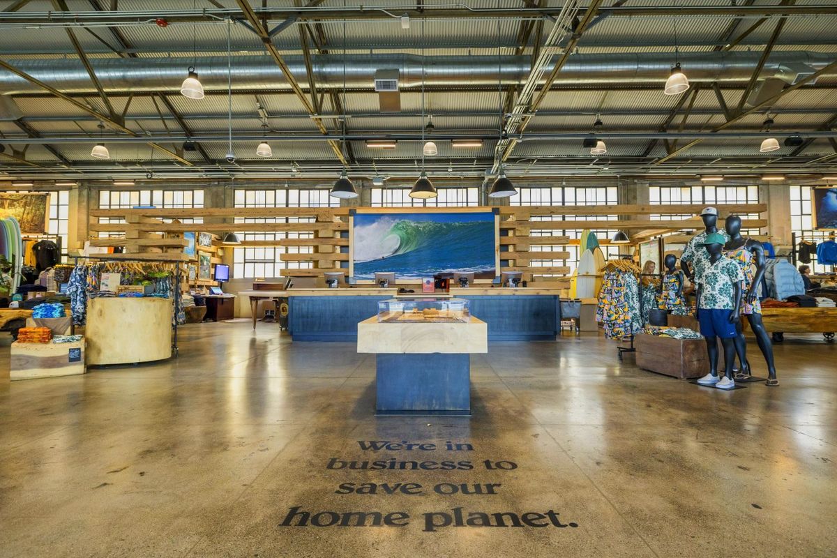 ハワイ・ホノルル（カカアコ）のパタゴニア店内