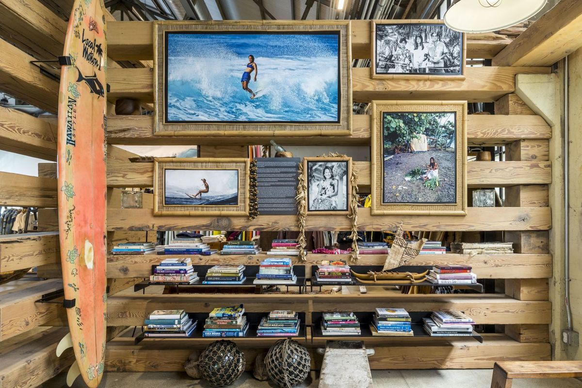 ハワイ・ホノルル（カカアコ）のパタゴニア店内