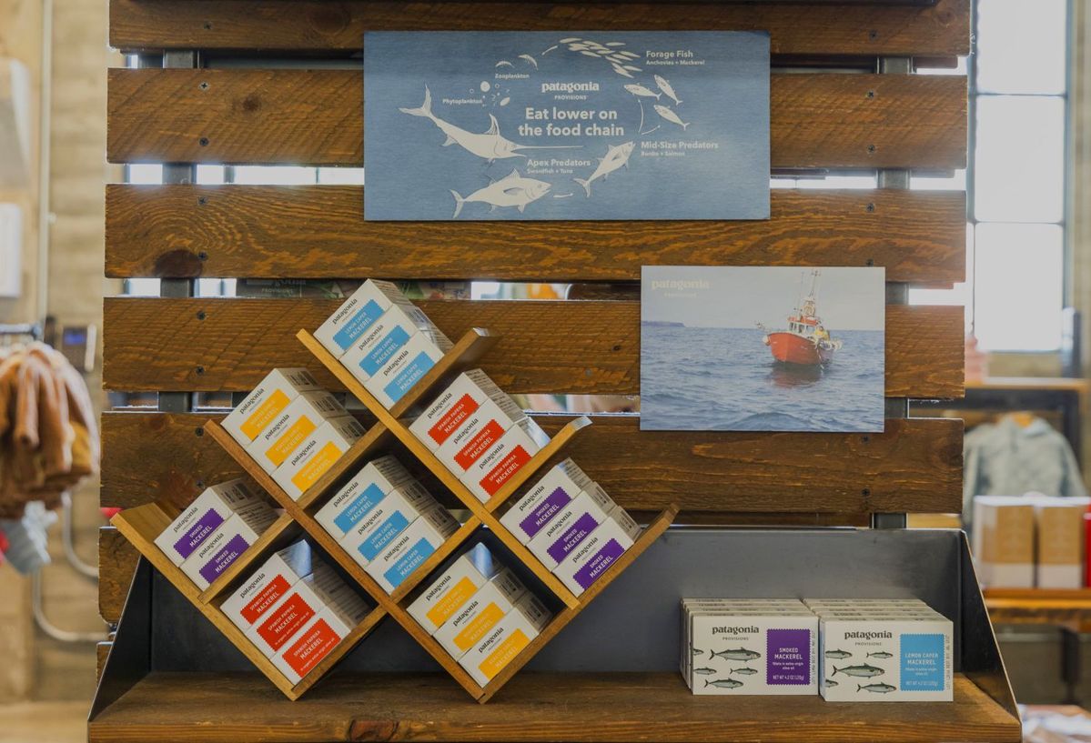 パタゴニアハワイのローストガーリックの缶詰