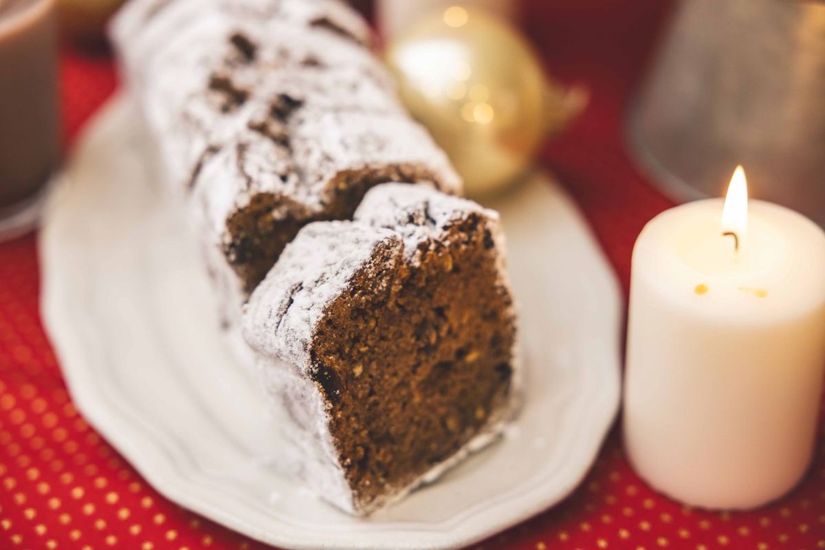 Stollen Banana Bread