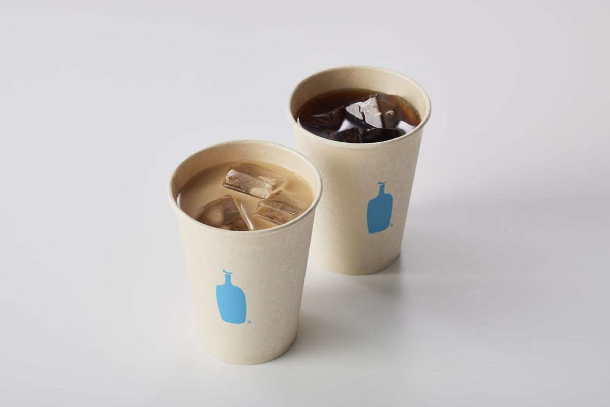 ブルーボトルコーヒーのコールドカップ
