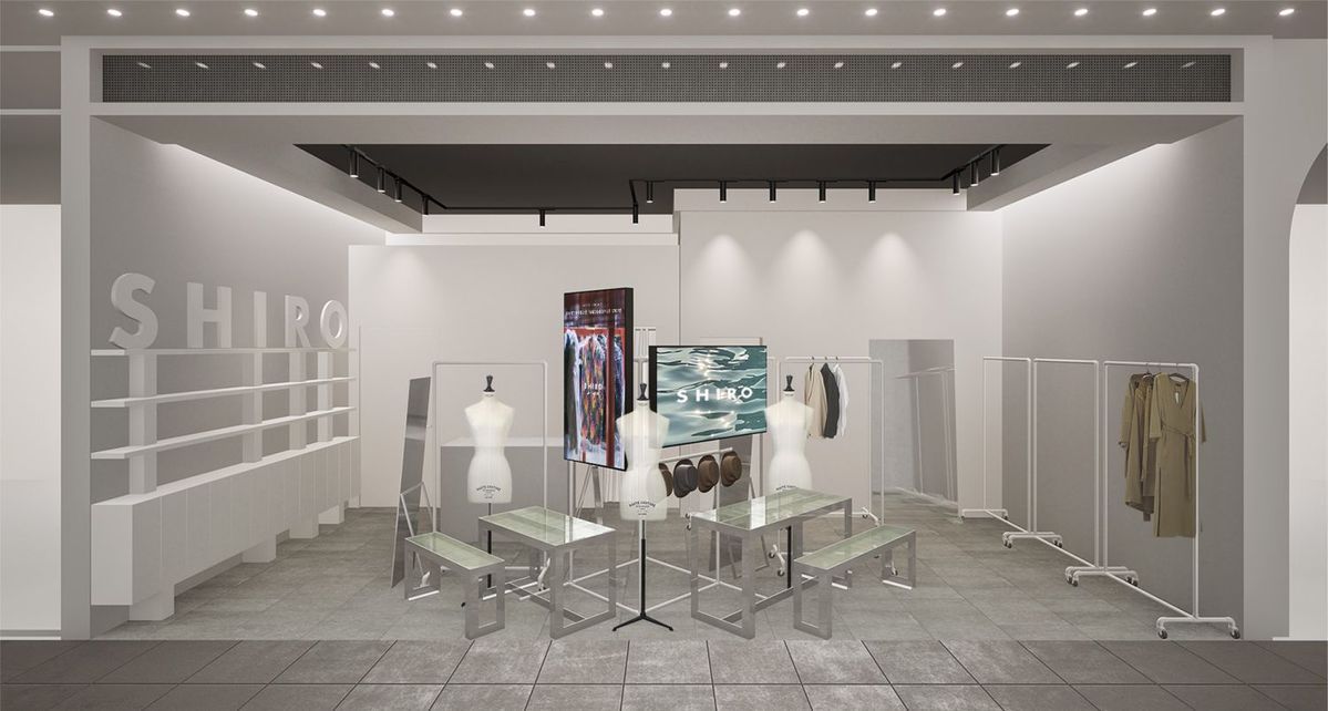 SHIRO with PASSTO店内イメージ