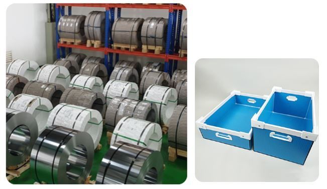 リサイクル原料の製品生産