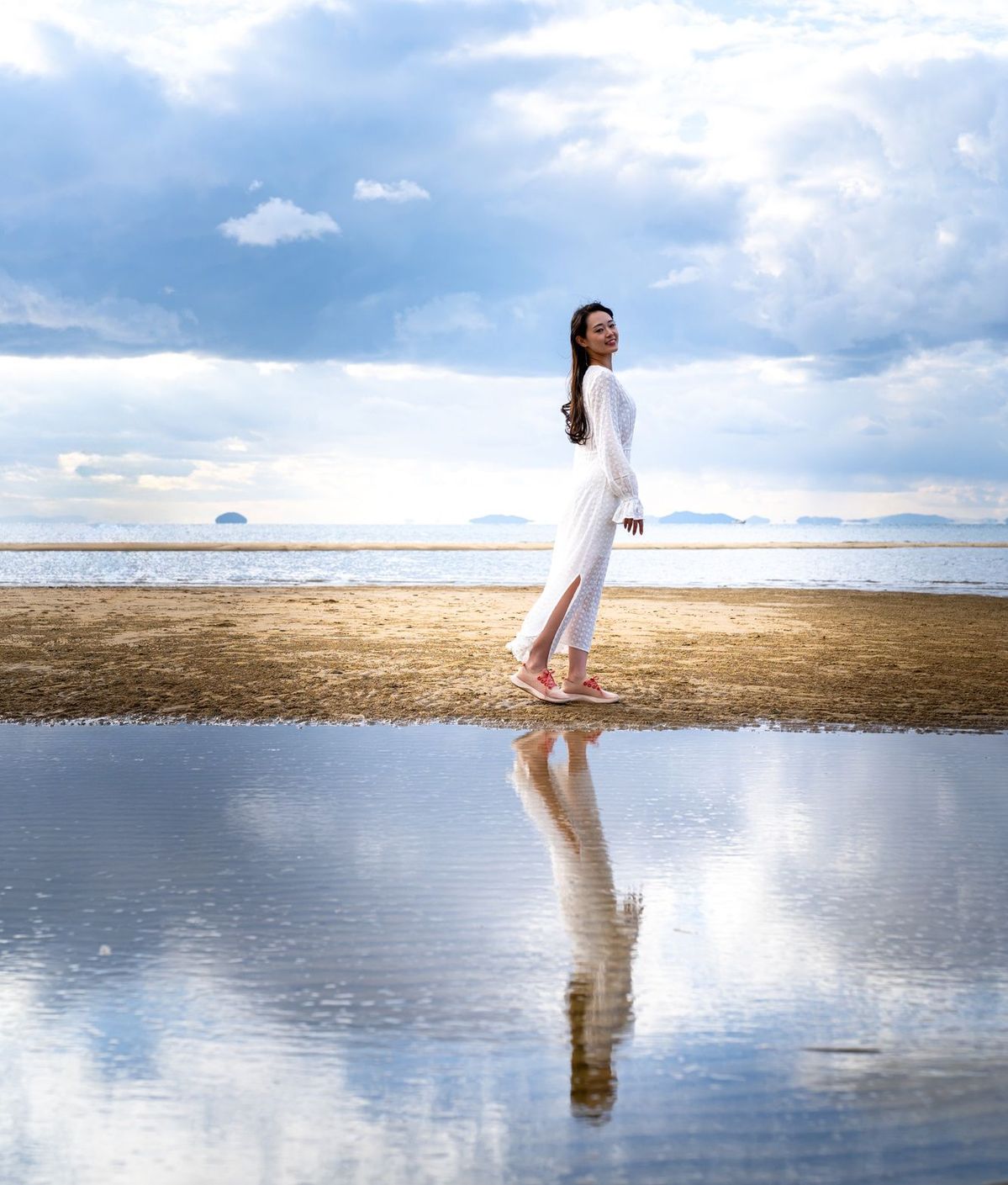 香川県三豊市の父母ヶ浜（ちちぶがはま）