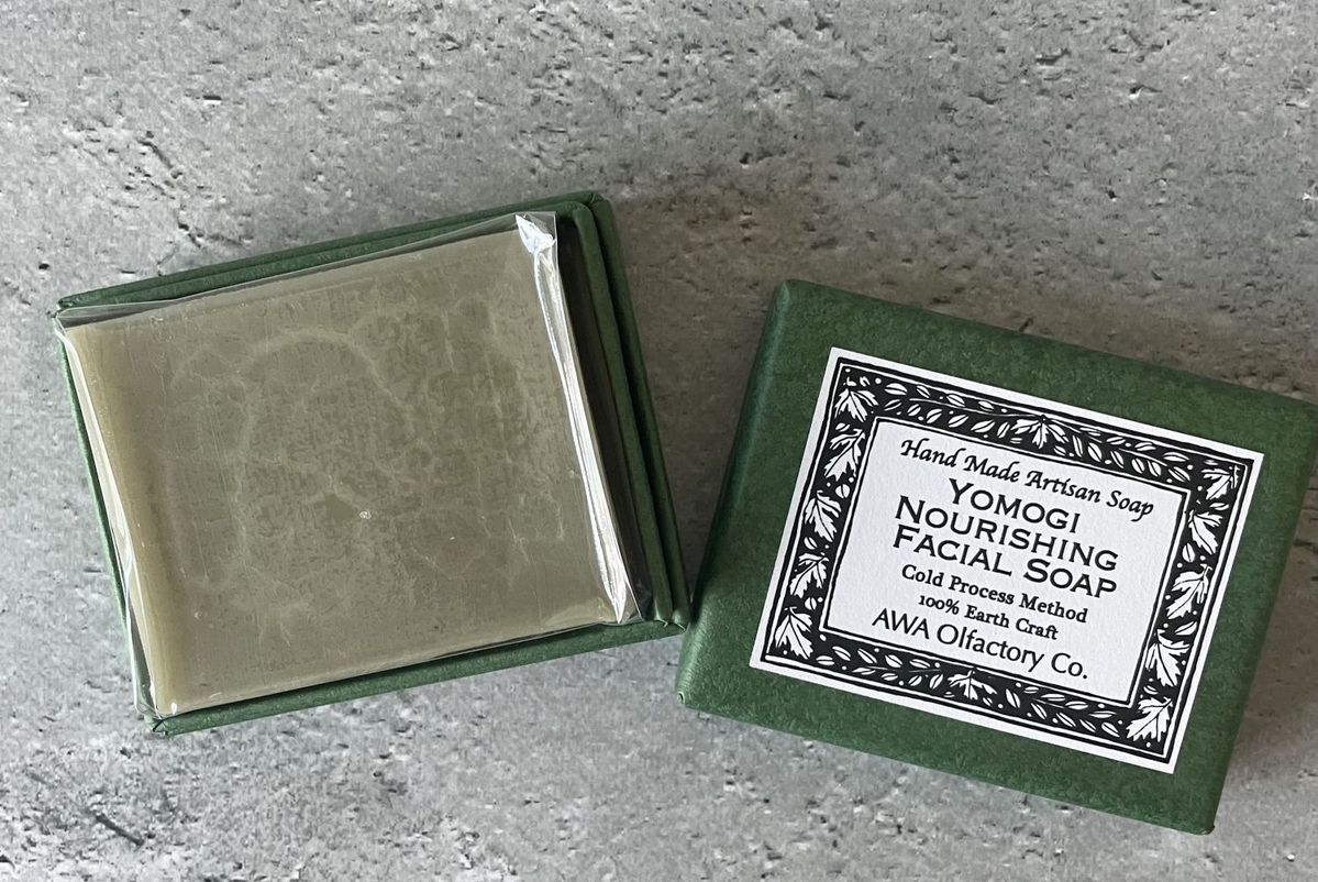 AWA Olfactory Co. （アワ オルファクトリー コー）ヨモギコールドプロセス洗顔石けん