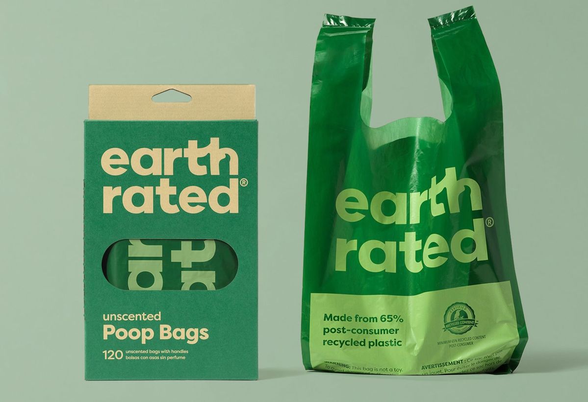 earth rated （アースレイテッド）ハンドルバッグ（うんち処理袋）