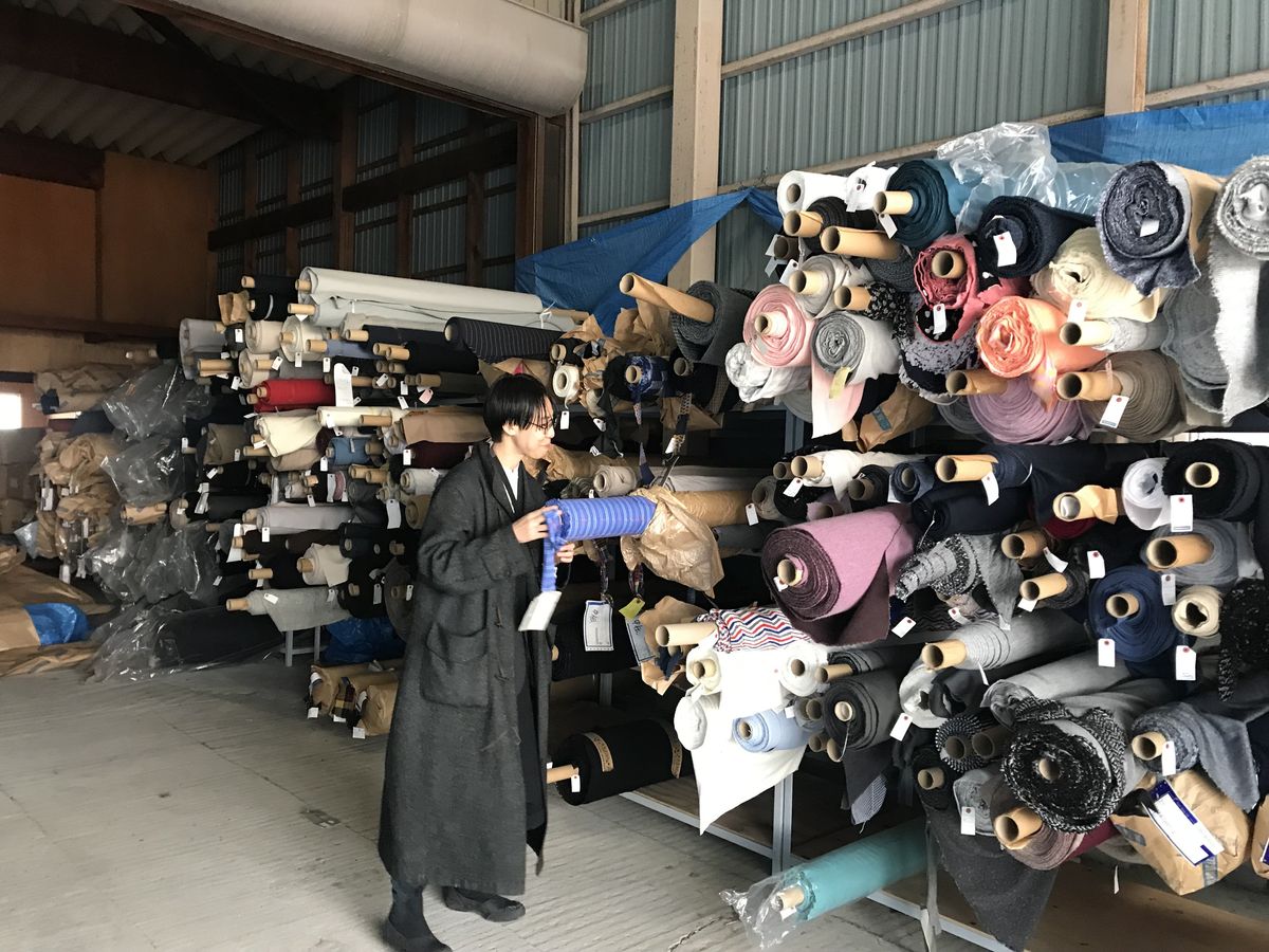 生地のデッドストック
