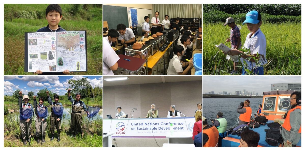 受賞者やシンポジウムの様子