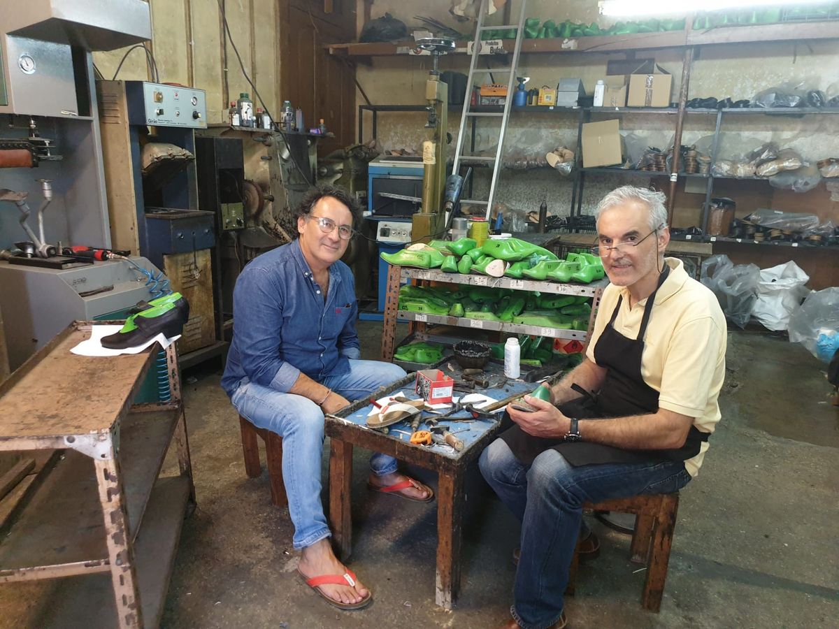 アントニオ氏とポルトガルの工場