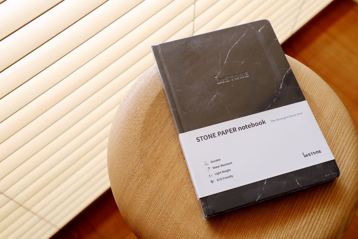 大理石からできたストーンペーパー