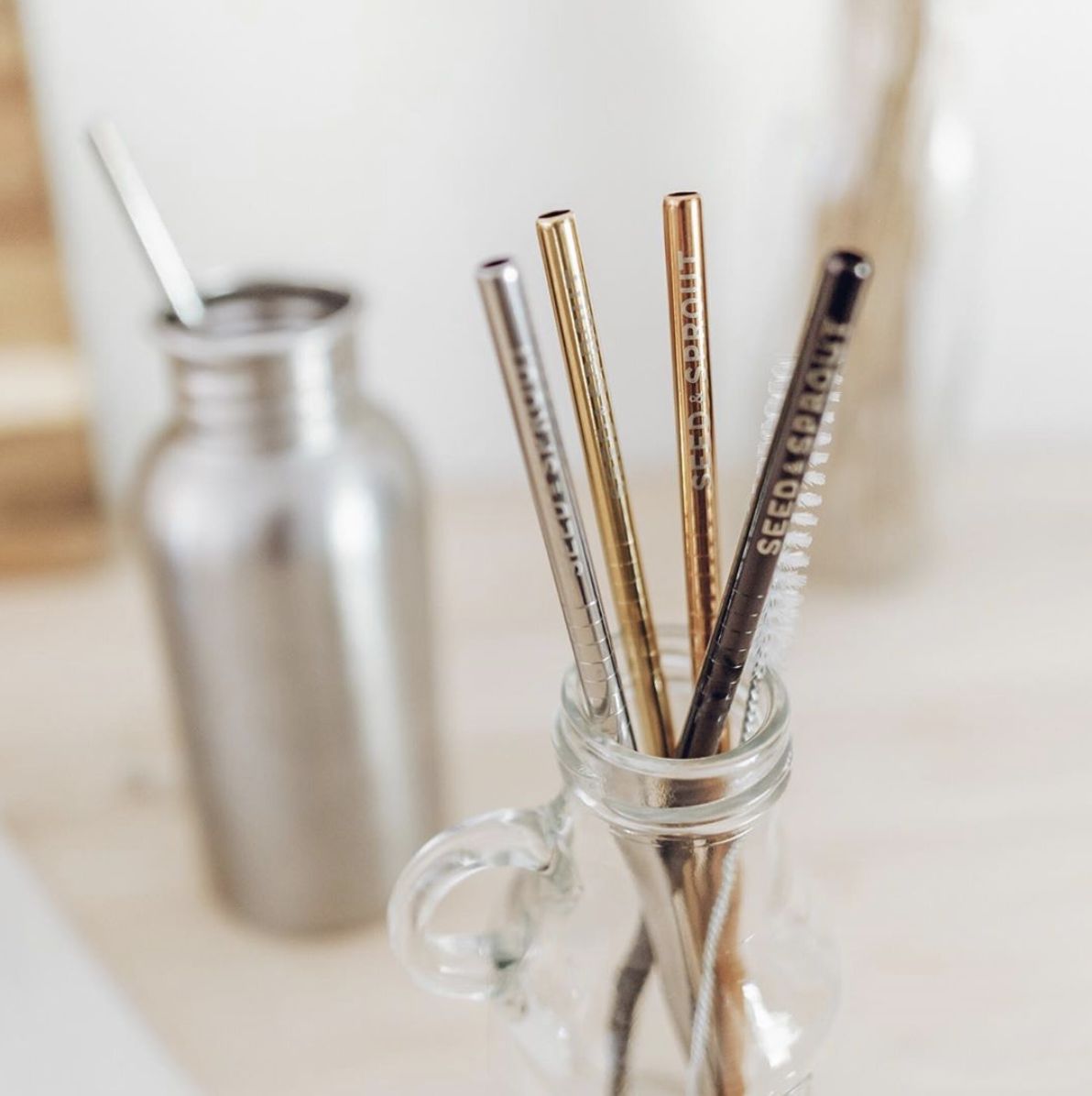 SEED & SPROUT ストロー4本セット 2,000円