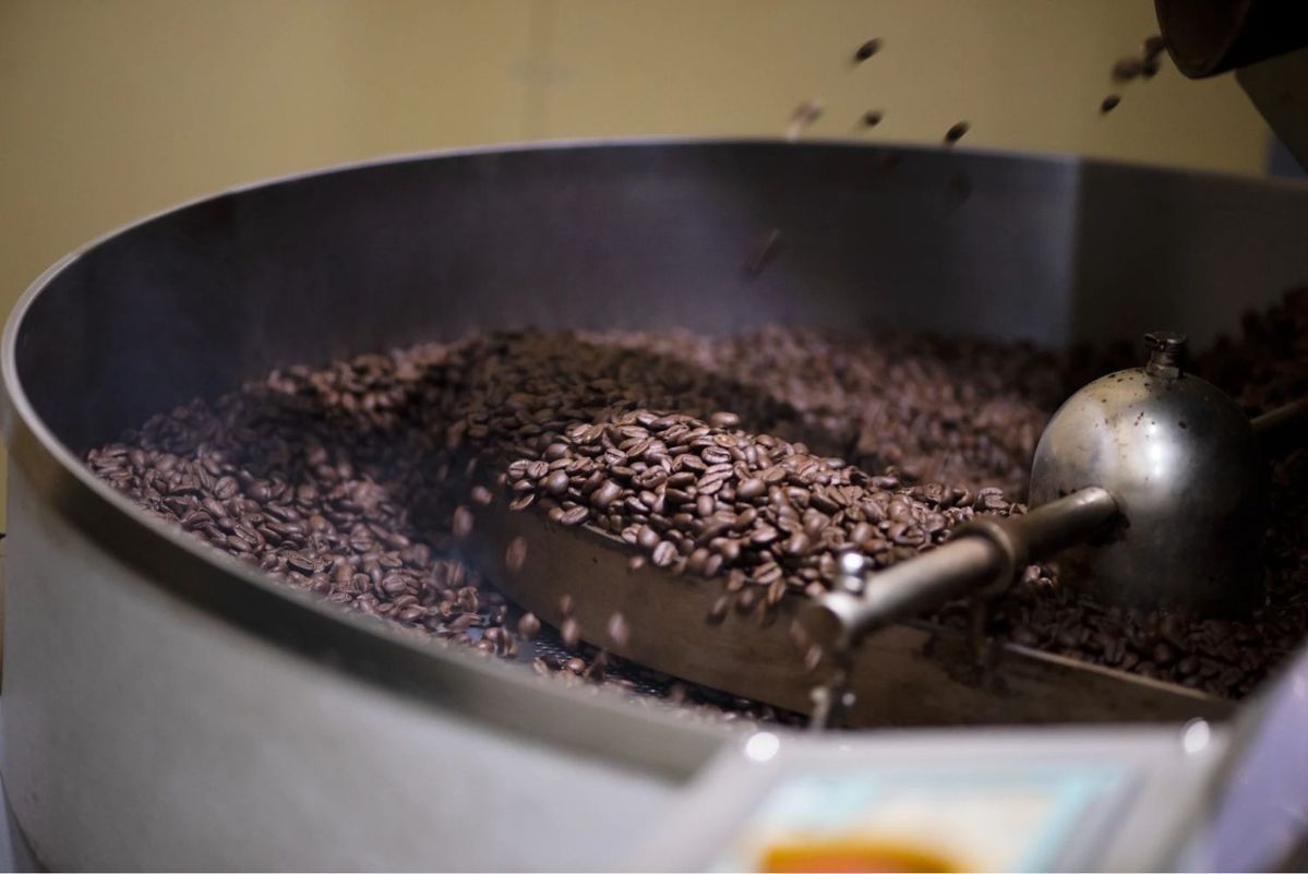 ノンピ自家焙煎のコーヒー