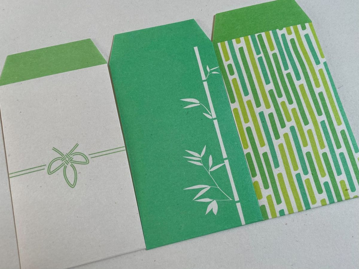 バンブーレター実物写真