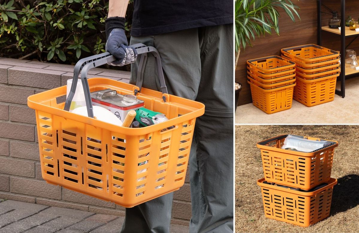 やさしいバスケット 使用イメージ