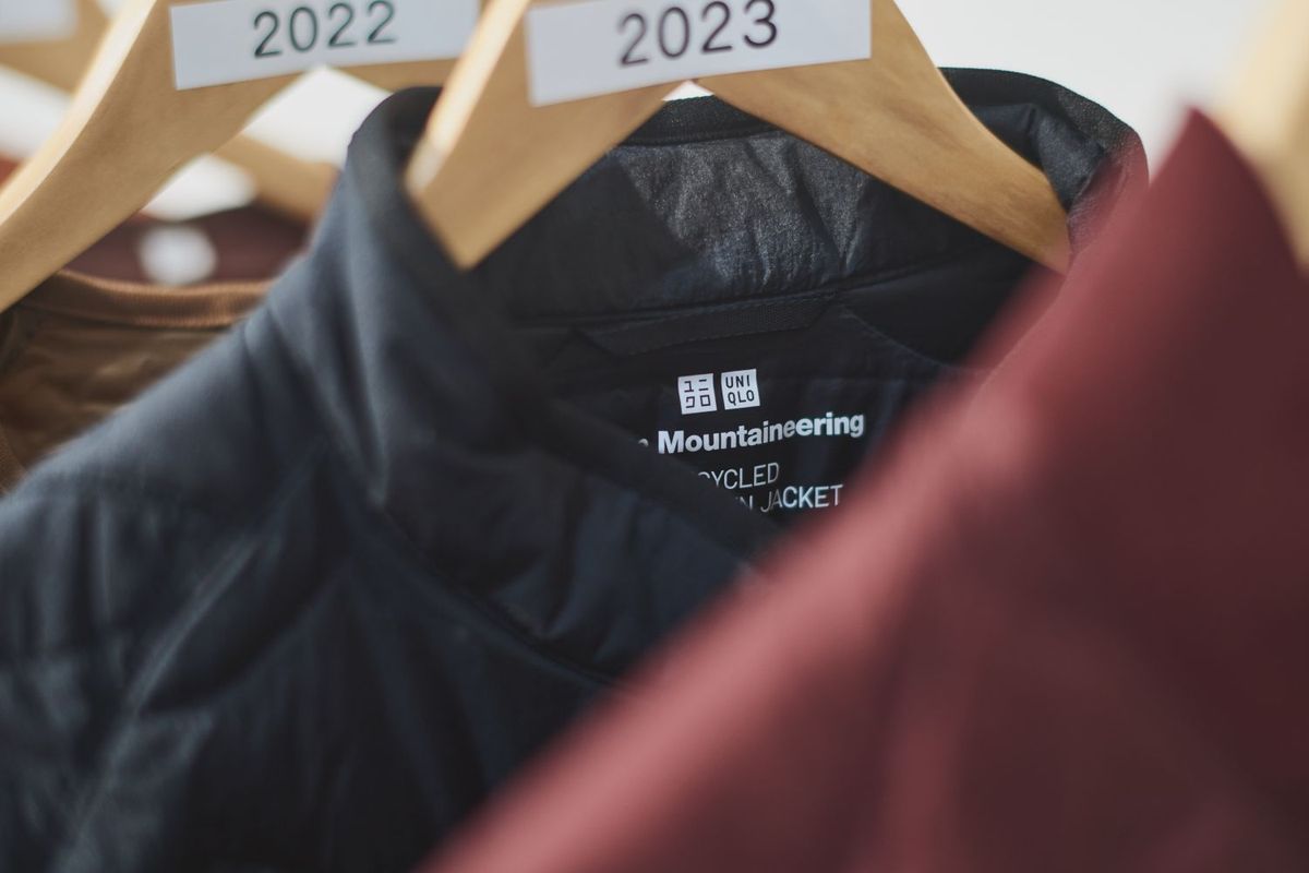 東レの技術が結集したユニクロのリサイクルダウン