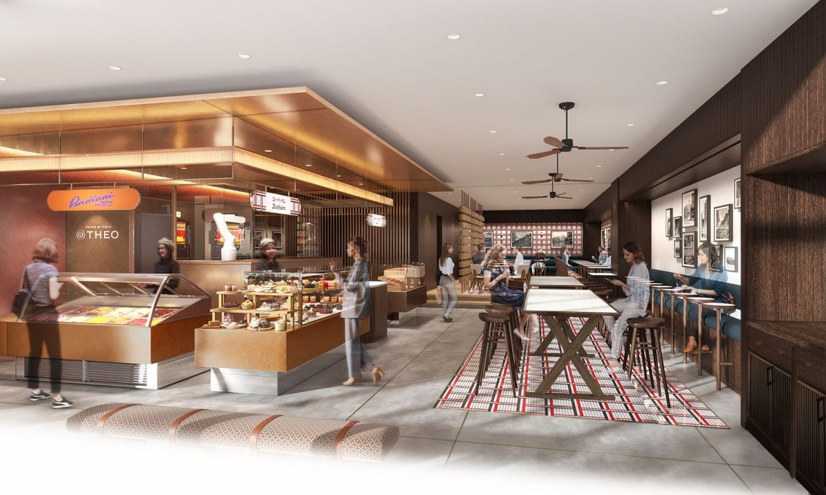 ユーハイム本店別館 TOTTEI KOBE 内観イメージ