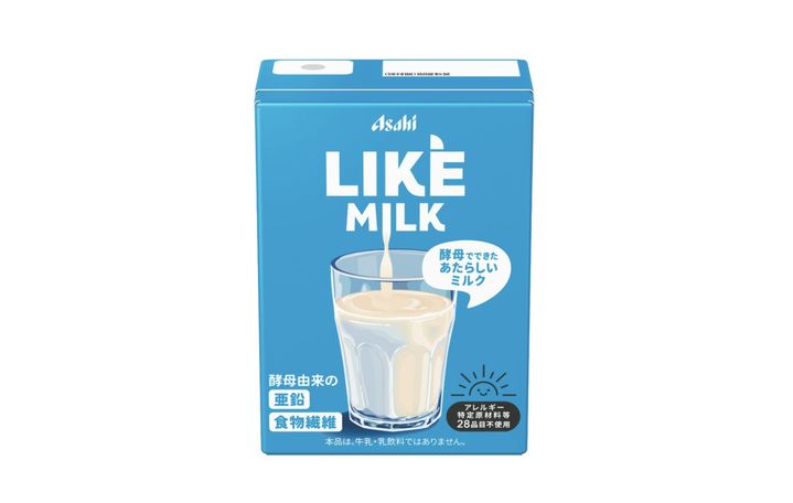 乳液・ミルク yukari アサヒグループが日本初となる酵母由来の非動物性ミルク「LIKE MILK