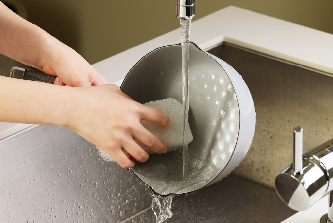 バーミキュラユキヒラ 手入れイメージ写真