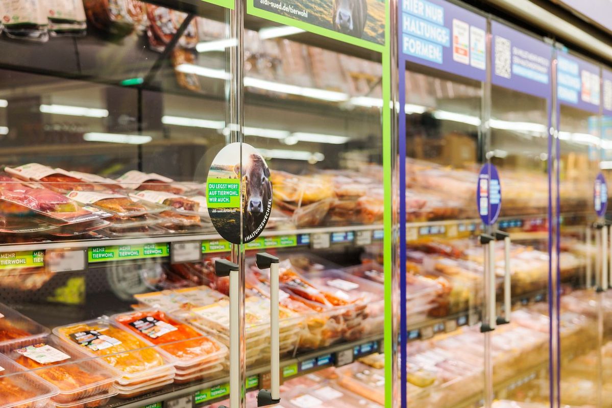 ドイツのスーパーALDI SÜDが冷蔵棚を刷新