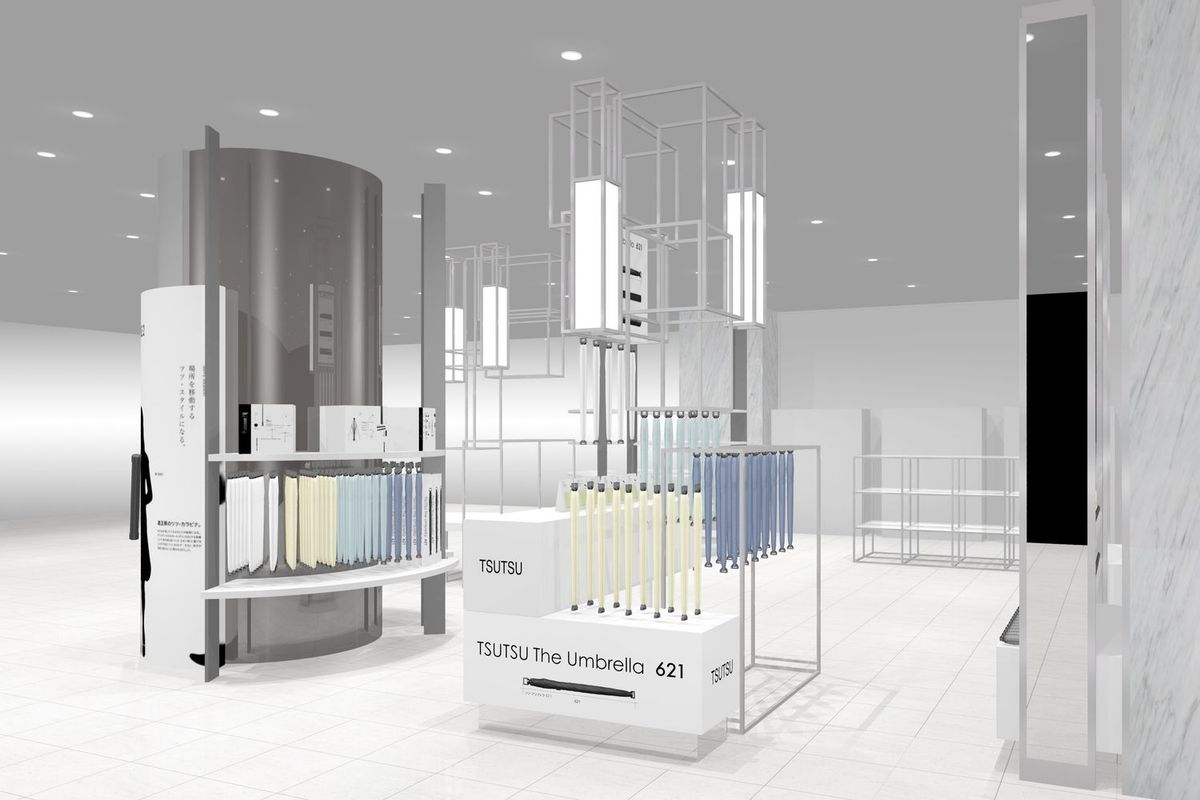 TSUTSU ポップアップストア イメージパース