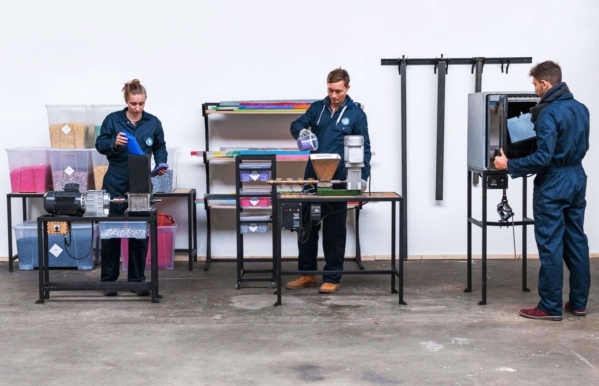 Precious Plastic プラスチック DIY再生