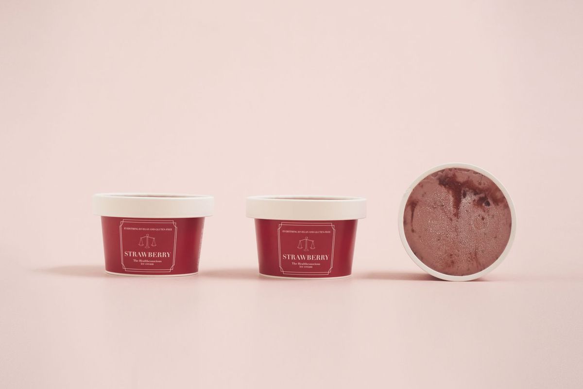 ストロベリーアイスクリーム 商品写真
